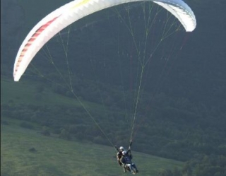  Paragliding chaine des domes 